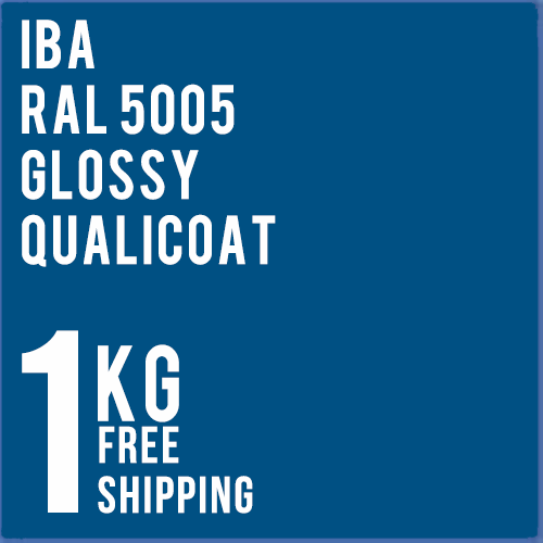 IBA PE58 QUALICOAT GLOSSY POWDER RAL 5005 1 KG