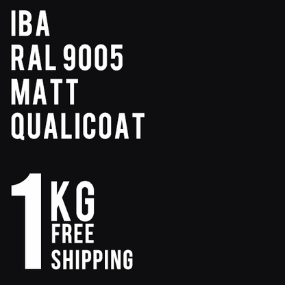 IBA PE58 MATT POWDER RAL 9005 1KG