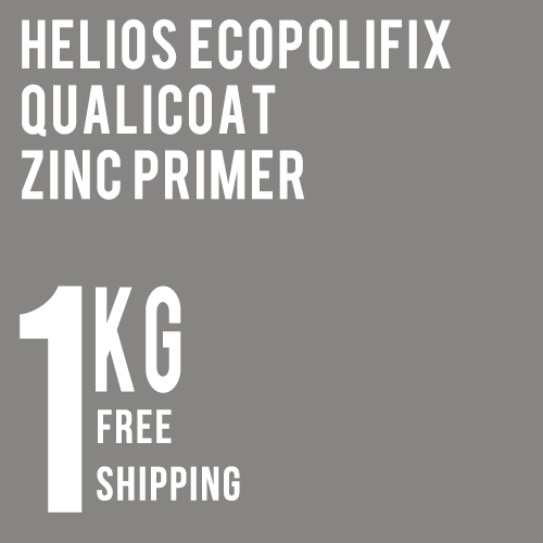 HELIOS ECOPOLIFIX  ZINK PRIMER  QUALICOTE  SMOOTH GLOSSY  1 KG